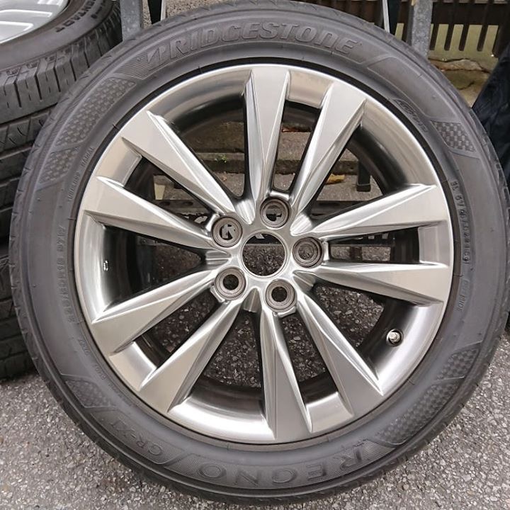 レクサス純正ホイール 施工後