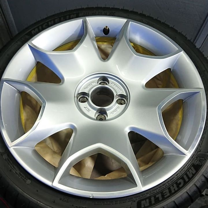 ダイヤカットホイール 施工前