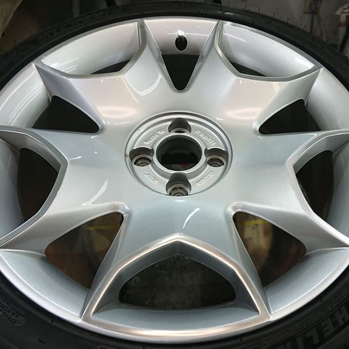 ダイヤカットホイール 施工後