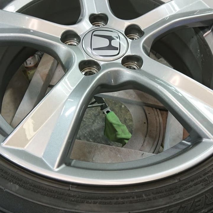 ホンダ純正ホイール 施工後