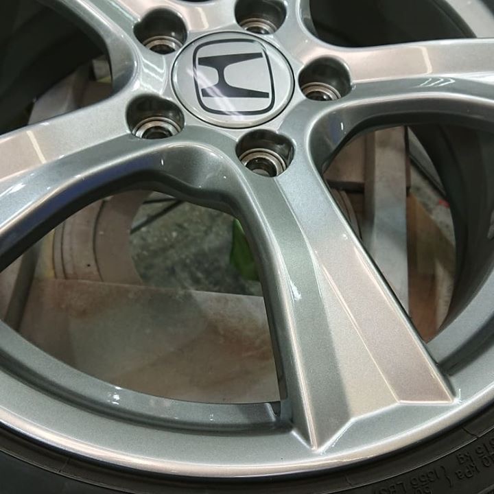 ホンダ純正ホイール 施工後