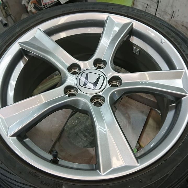 ホンダ純正ホイール 施工後