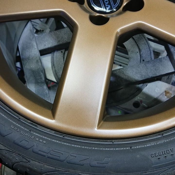 ボルボホイール 施工後
