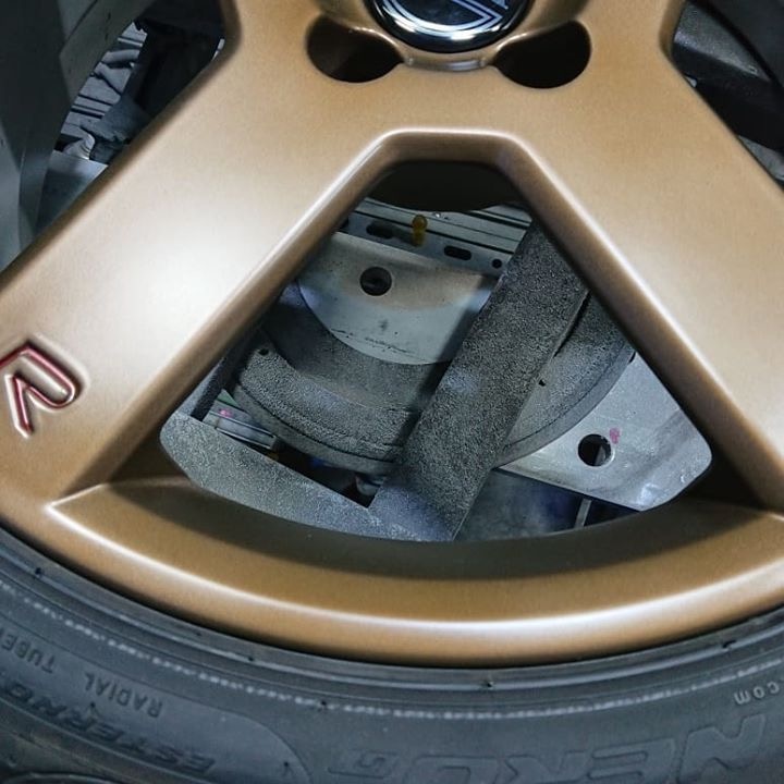 ボルボホイール 施工後