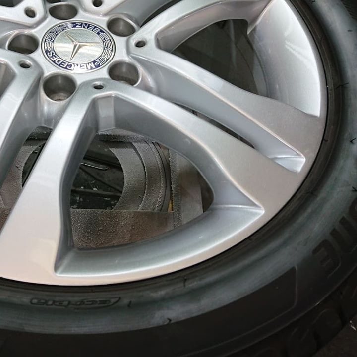 メルセデスベンツ純正ホイール 施工後