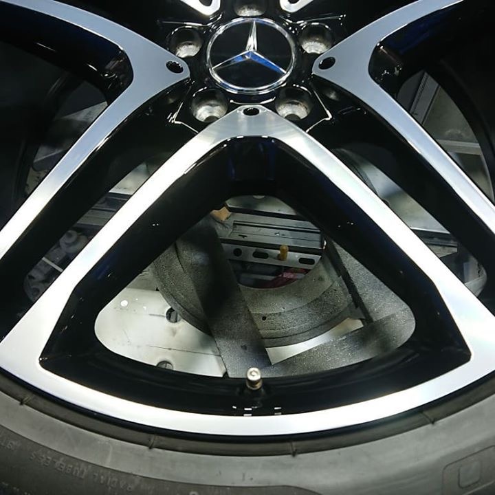 AMGダイヤカットホイール 施工後