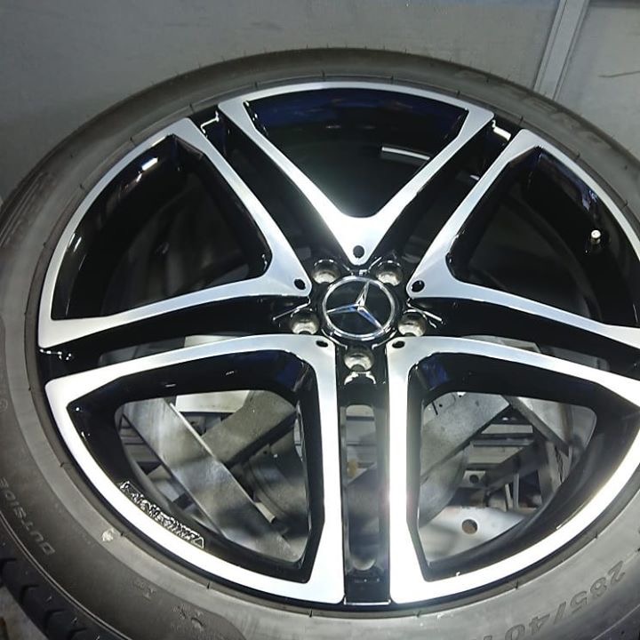 AMGダイヤカットホイール 施工後