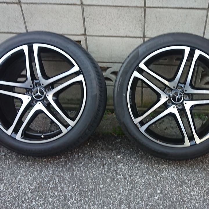AMGダイヤカットホイール 施工後