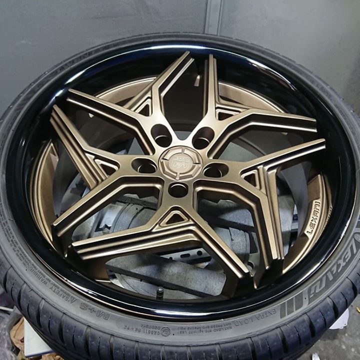 LEXANIホイール 施工後
