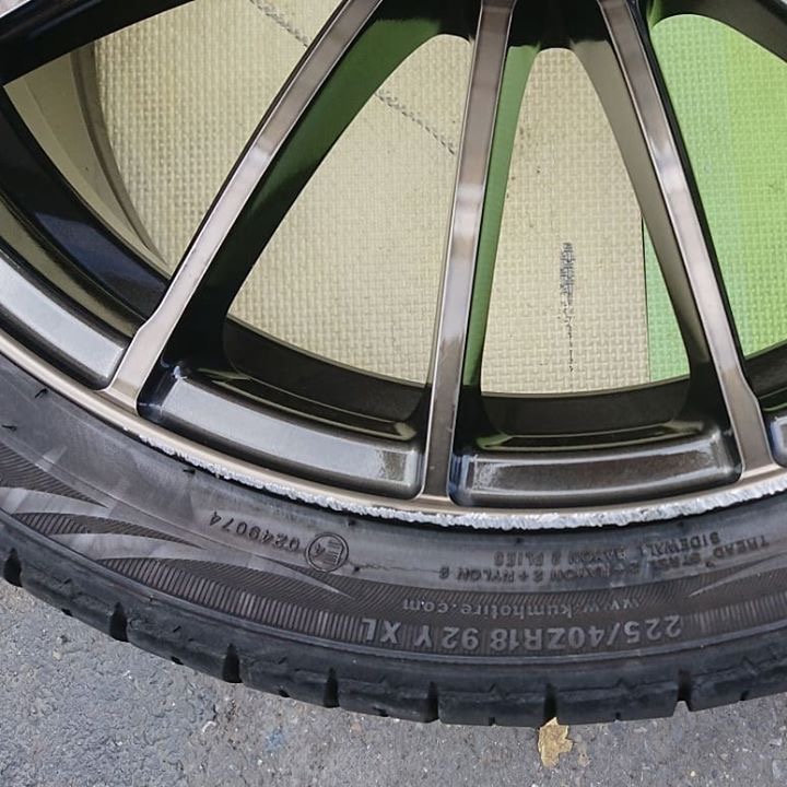 wedssportホイール 施工前