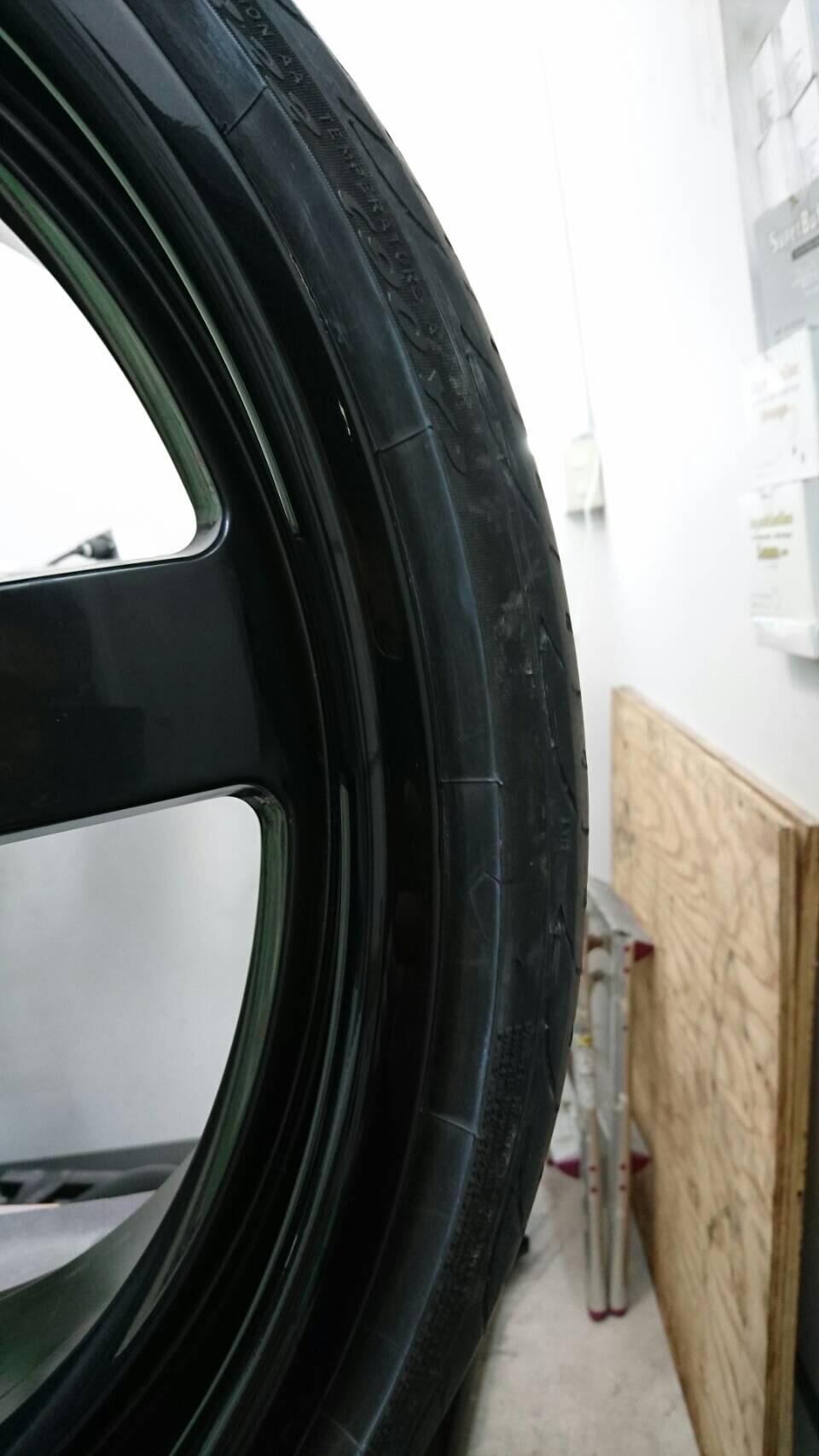 BMW ホイール 修理後