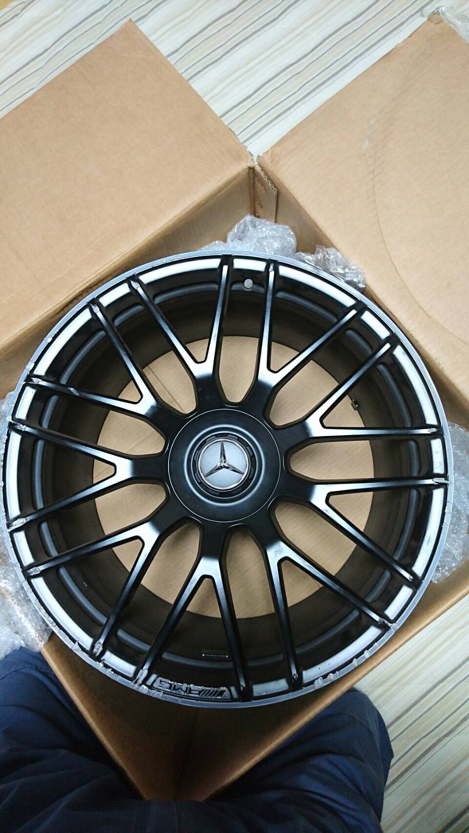 AMGホイール 施工前