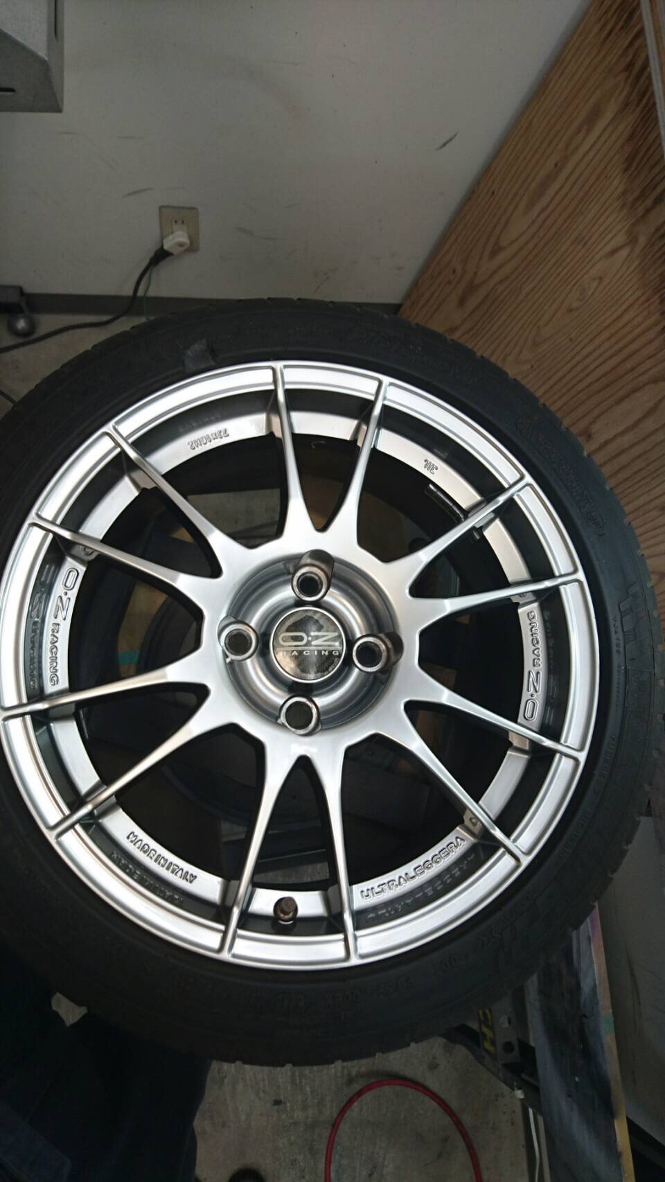 OZレーシング ホイール 施工後