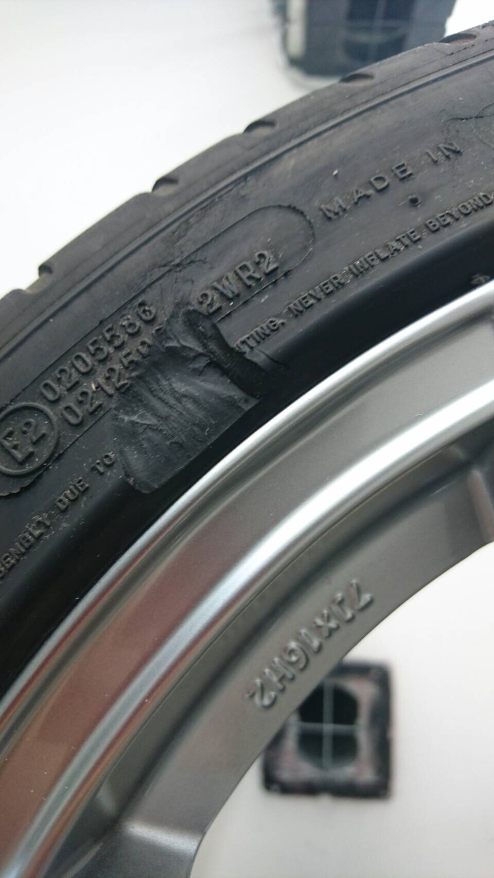 OZレーシング ホイール 施工後