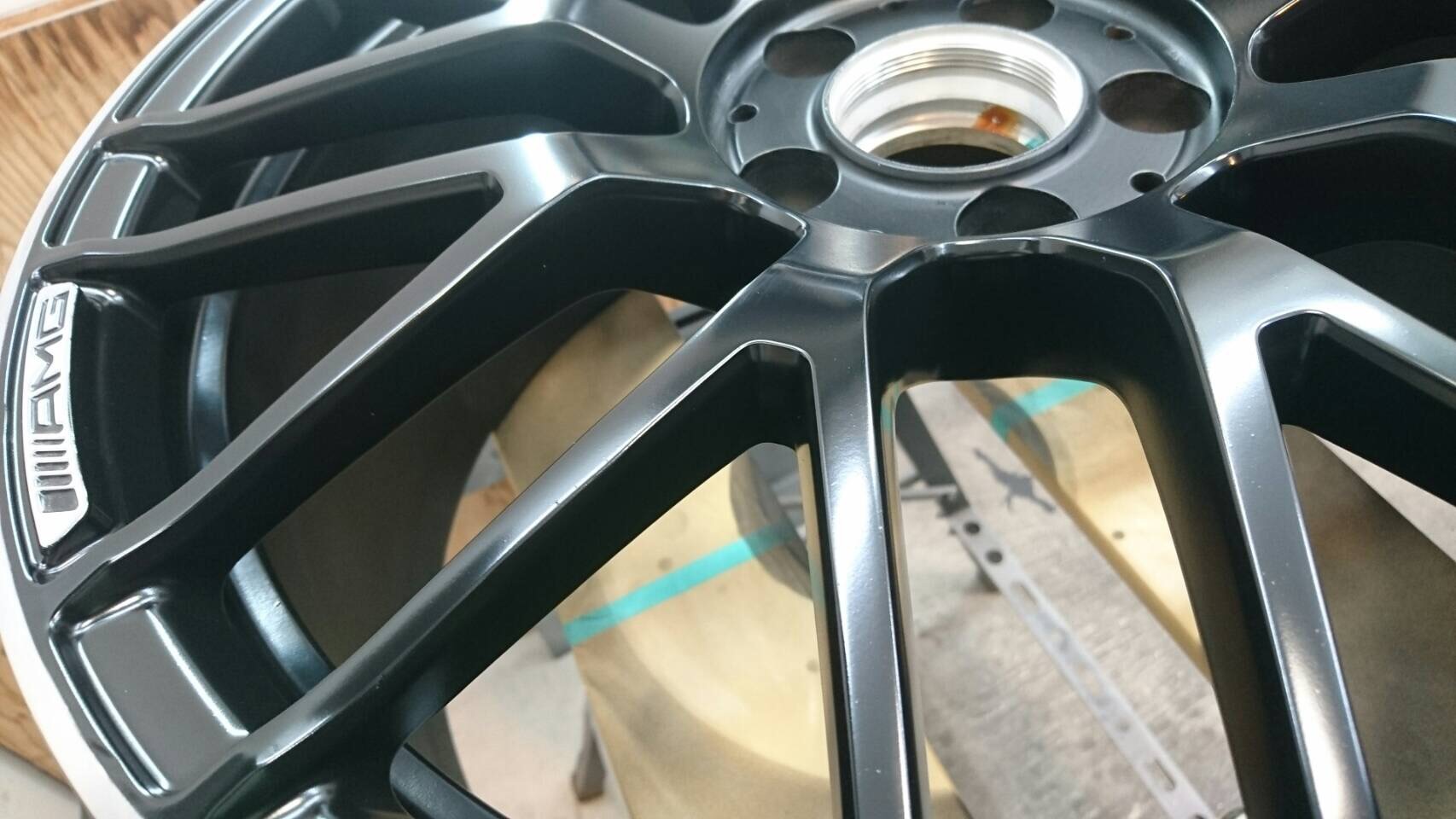AMGホイール 施工後