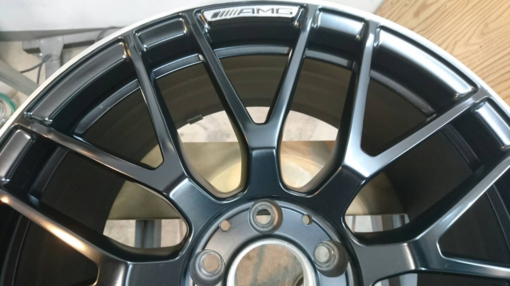 AMGホイール 施工後
