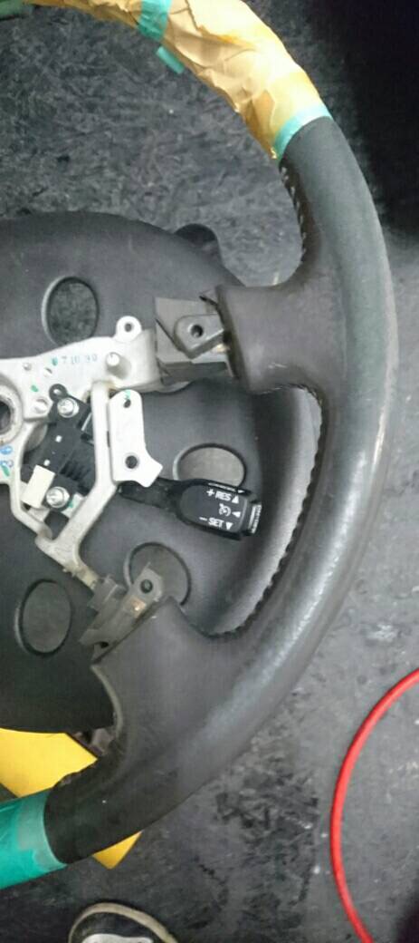 アルファード ハンドル 修理前