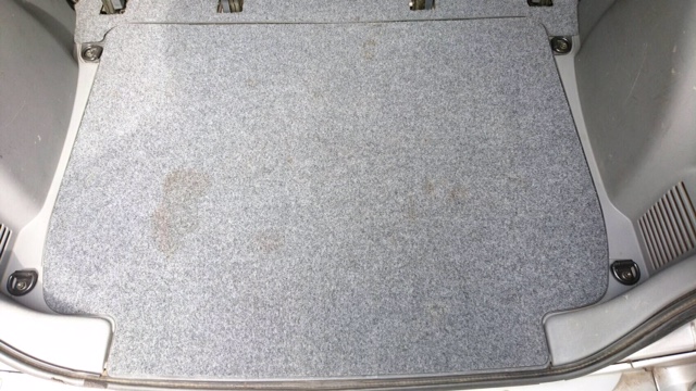 トランククリーニング 施工前