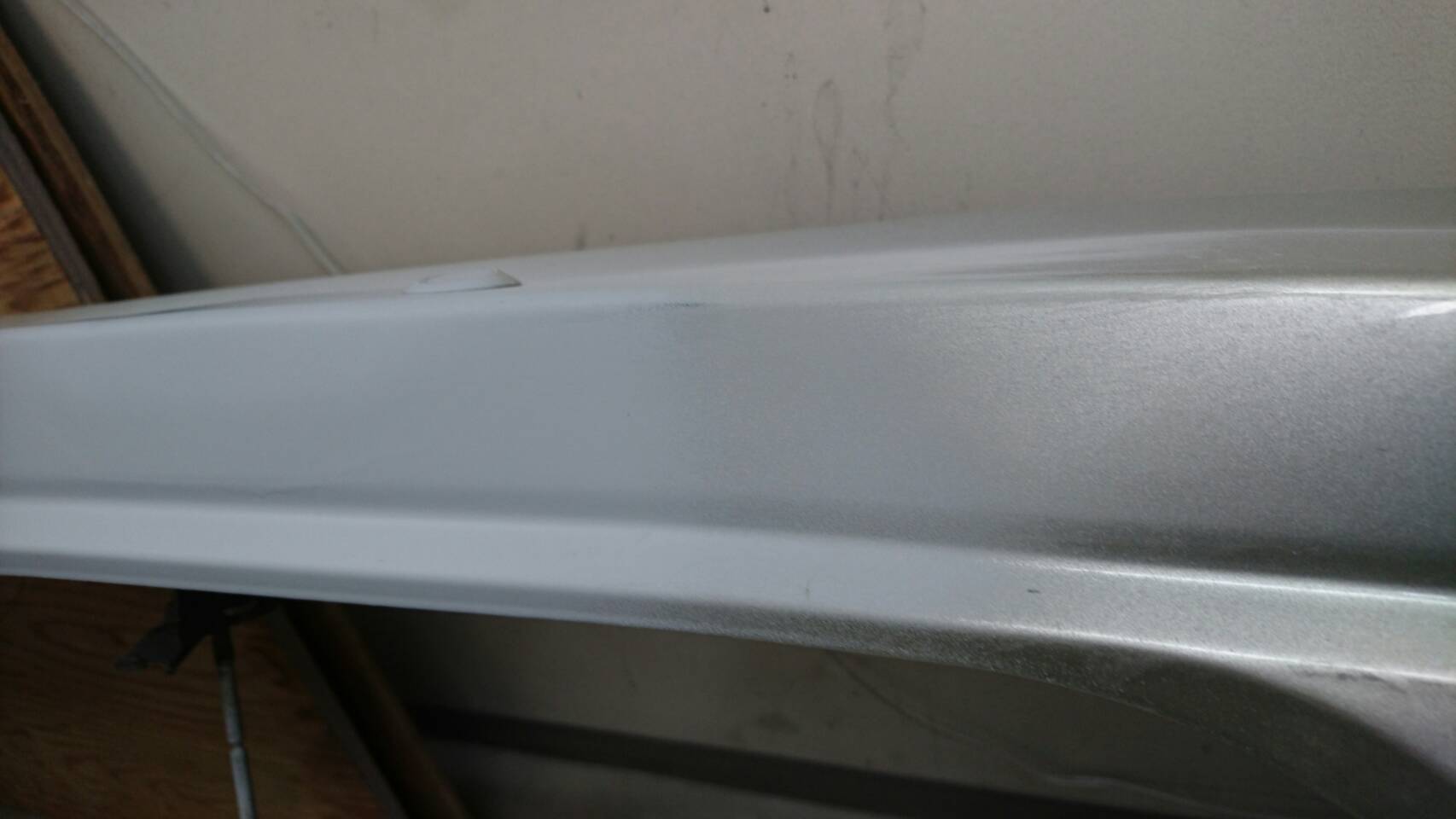 アルファード リアバンパー 施工後