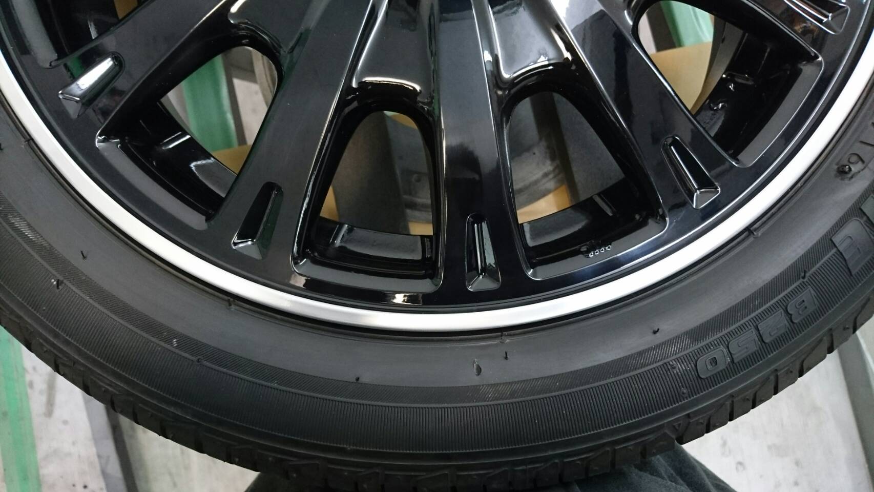 Honda N BOX ホイール 施工後