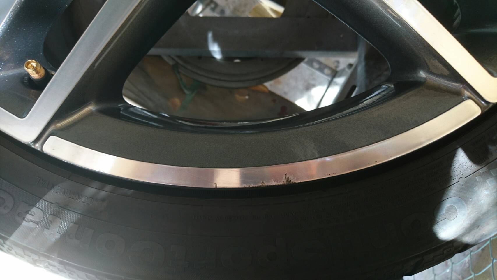 AMGホイール 施工前