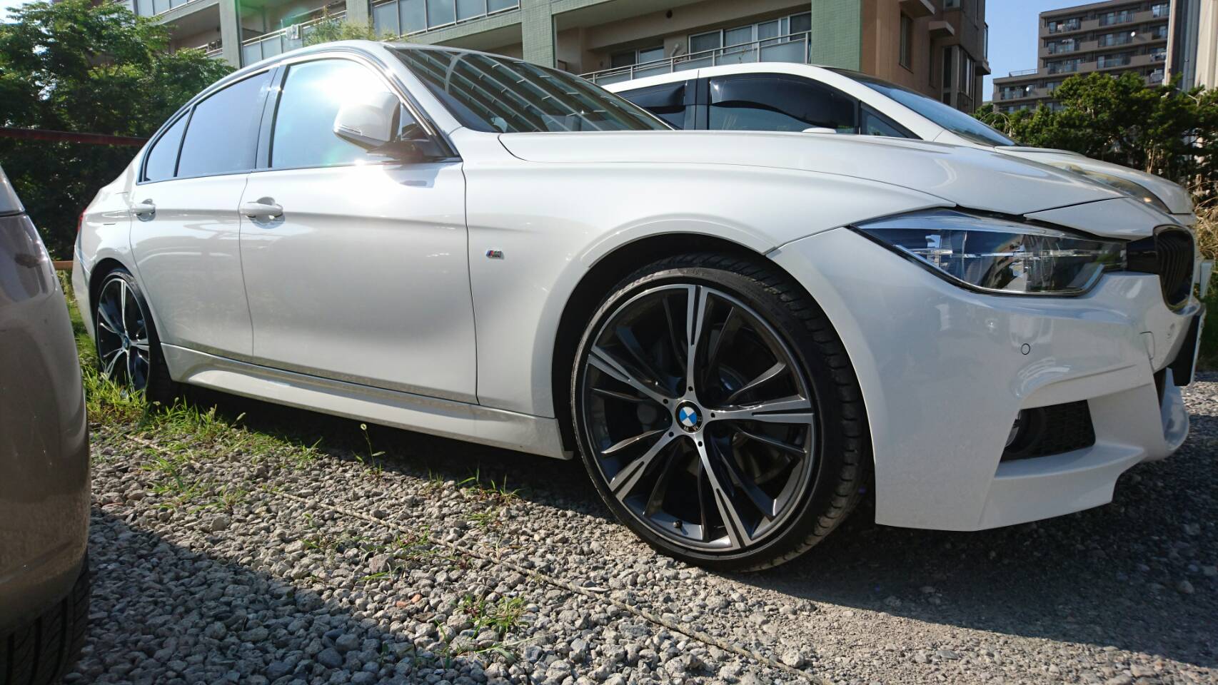 BMWホイールリペア 施工前