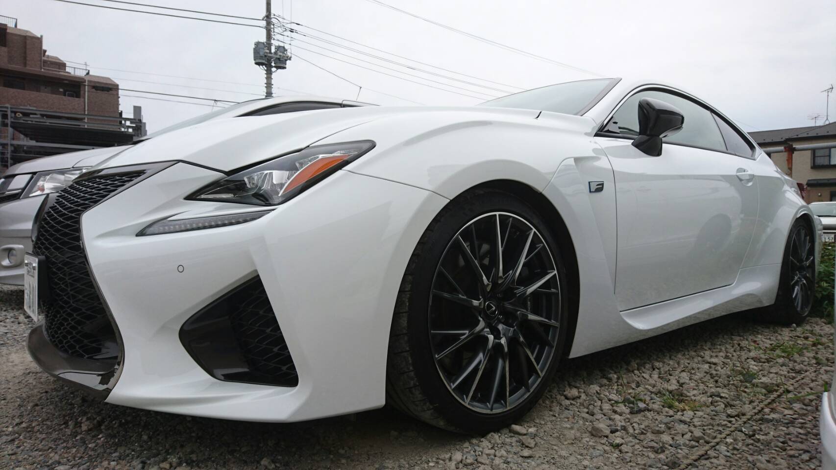 レクサス RC-F ホイールリペア