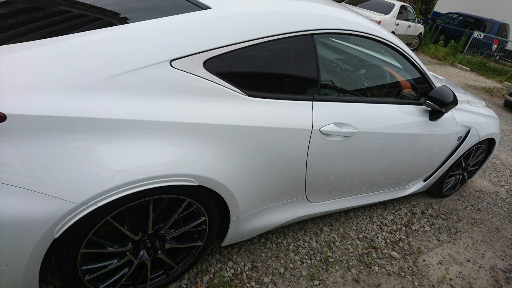レクサス RC-F ホイールリペア