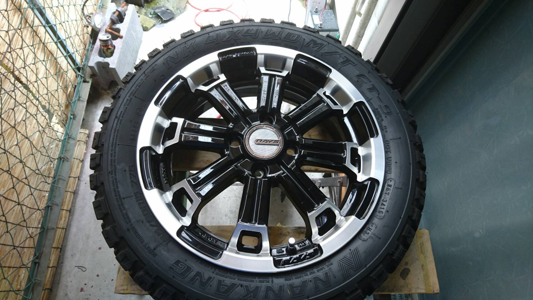レイズ ホイールリペア 施工後
