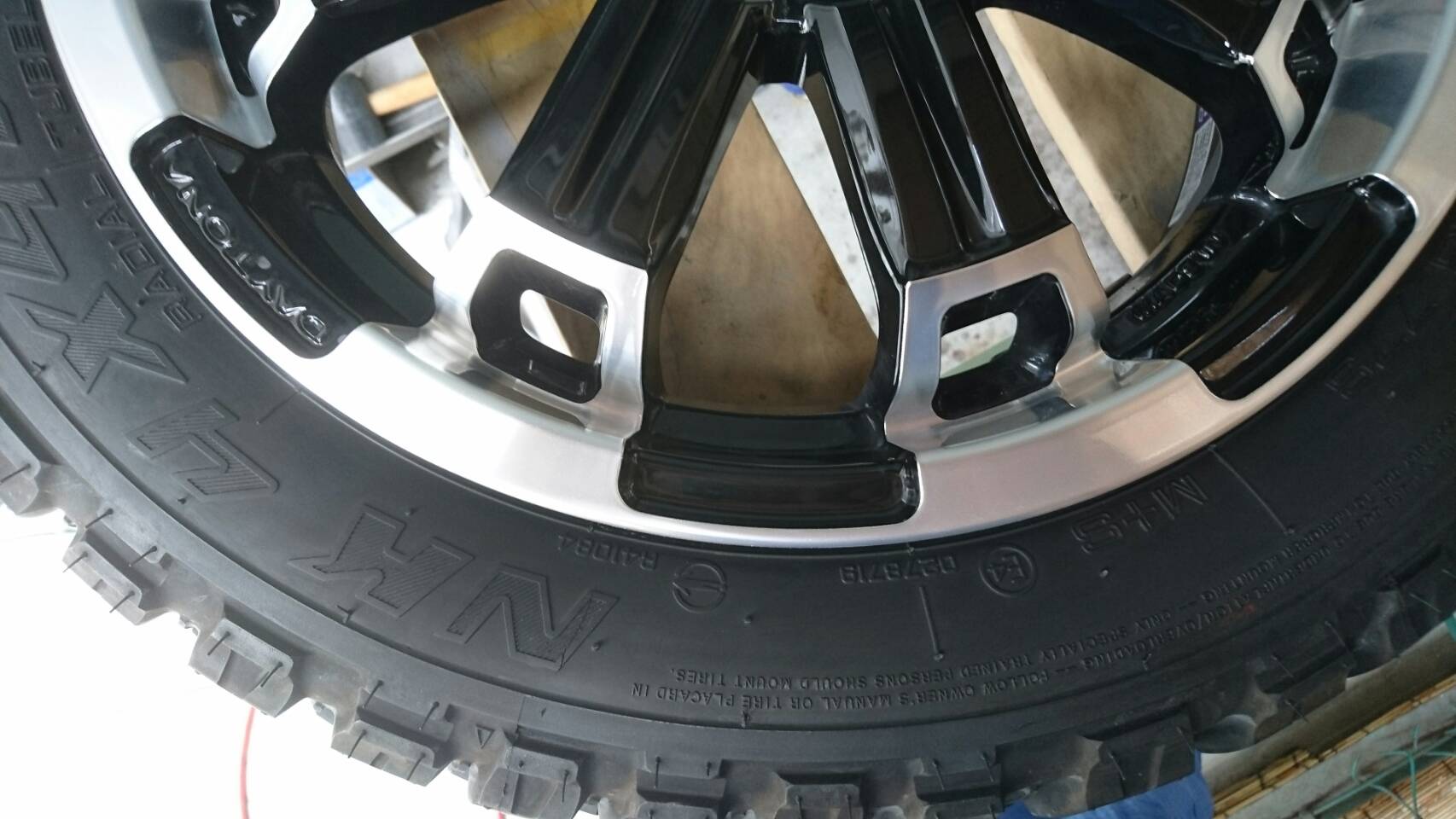 レイズ ホイールリペア 施工後