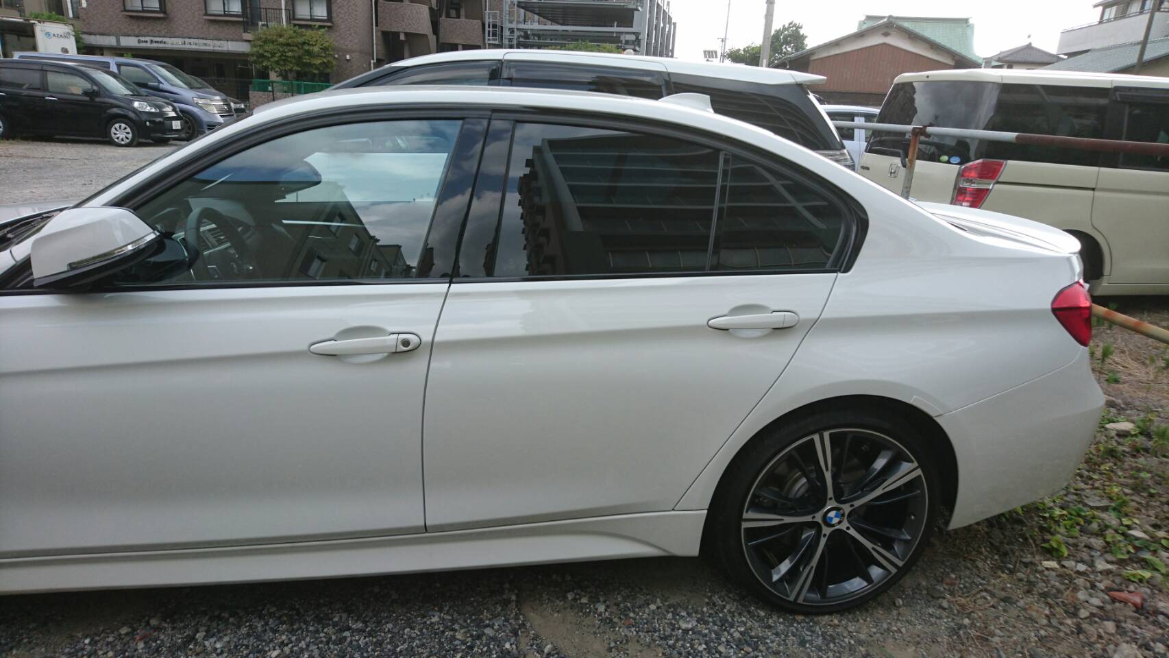 BMWホイールリペア 施工後