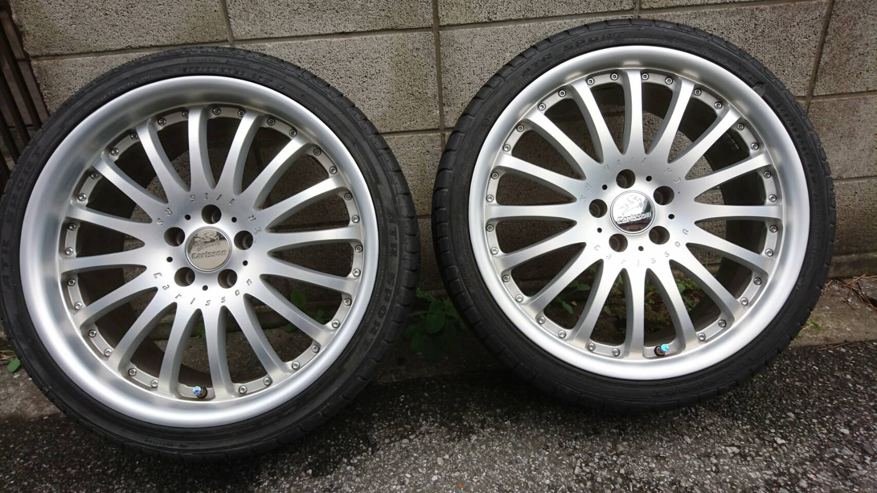 カールソンのホイールリペア 施工後