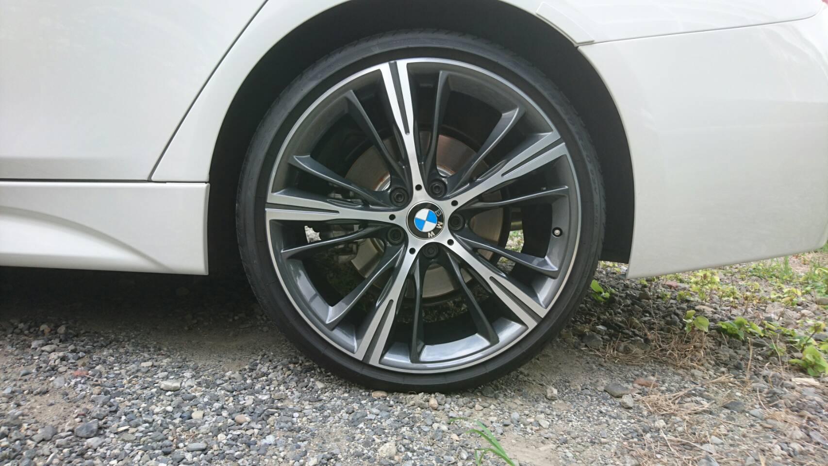 BMWホイールリペア 施工後