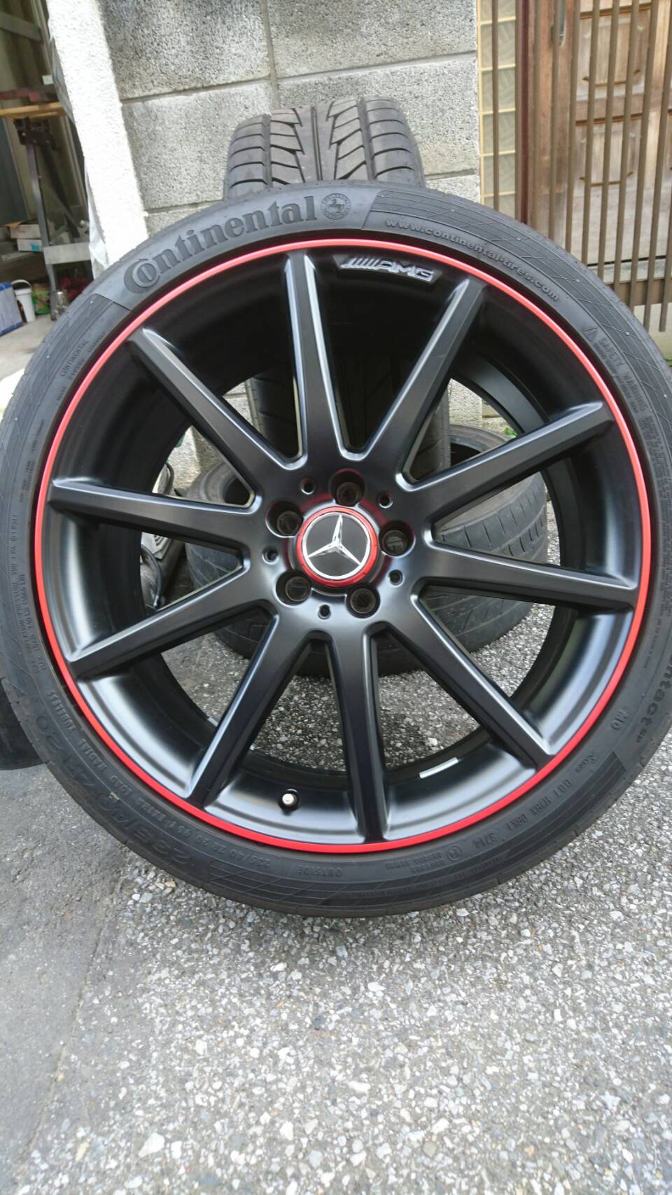 GLA ホイールリペア 施工後