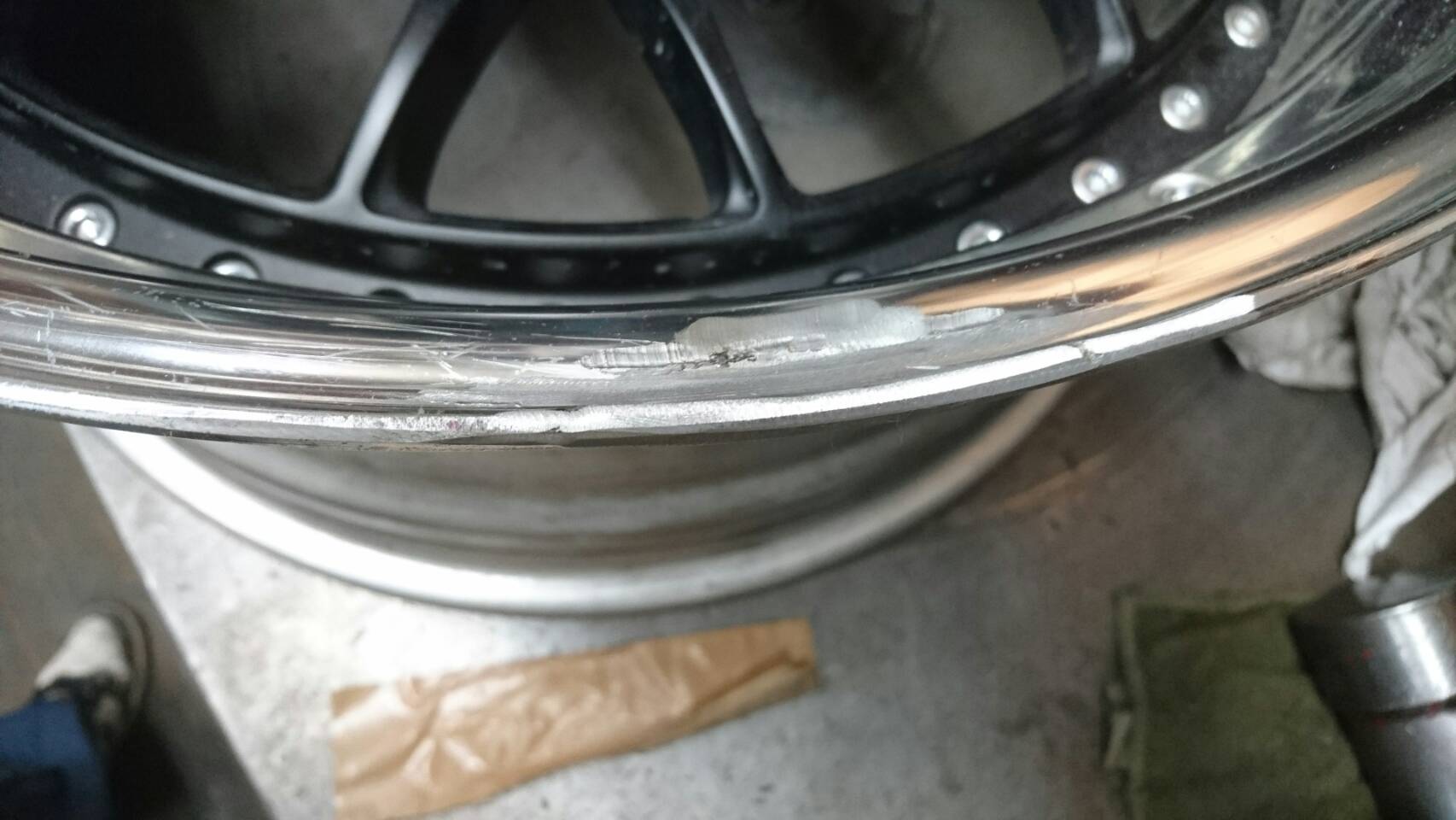 SSR ホイール 歪み修正