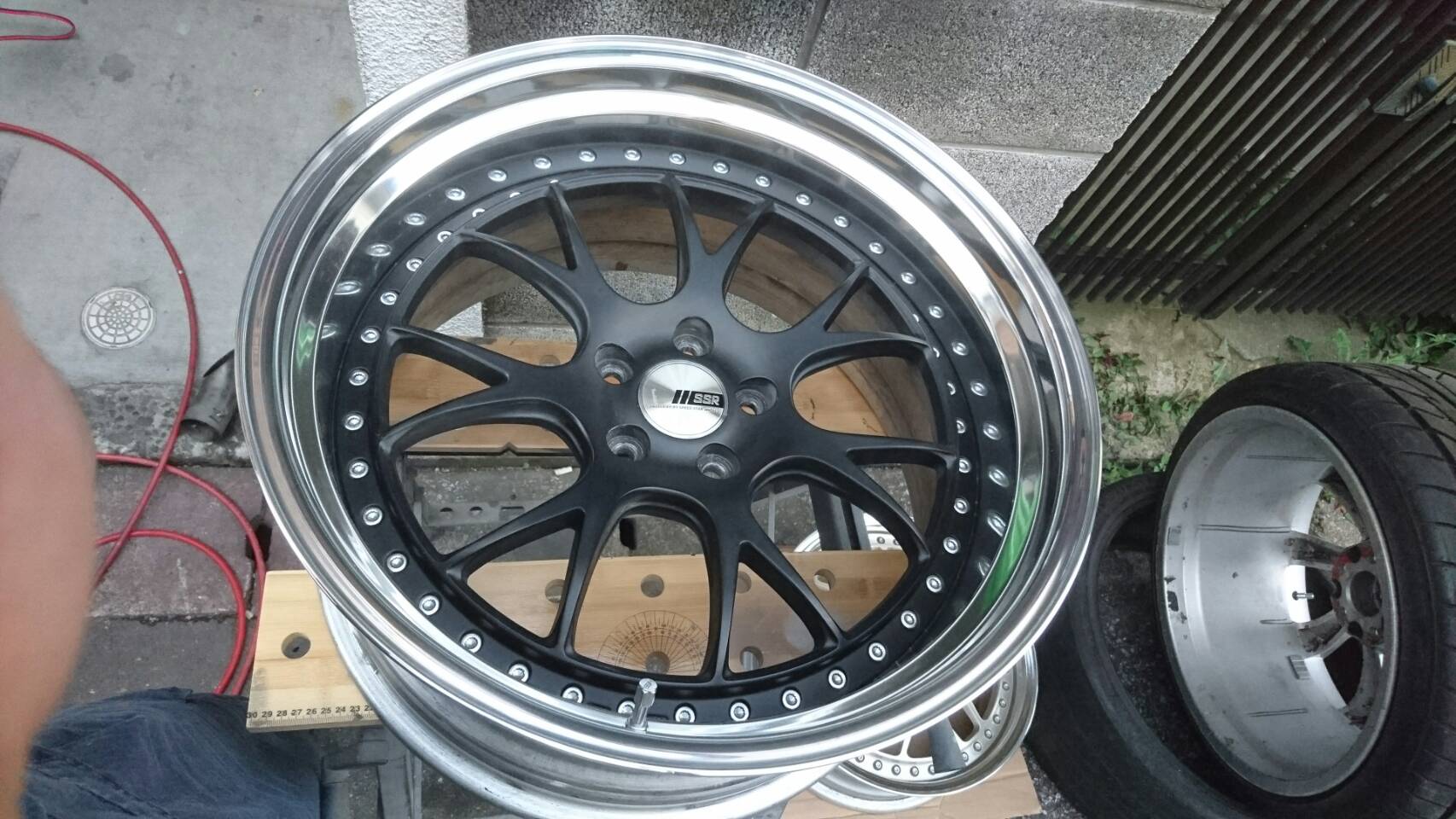 SSR ホイール 歪み修正後