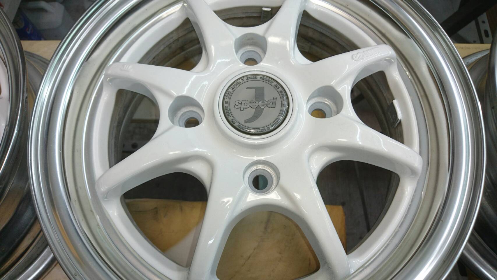 ホイール4本リペア 施工後