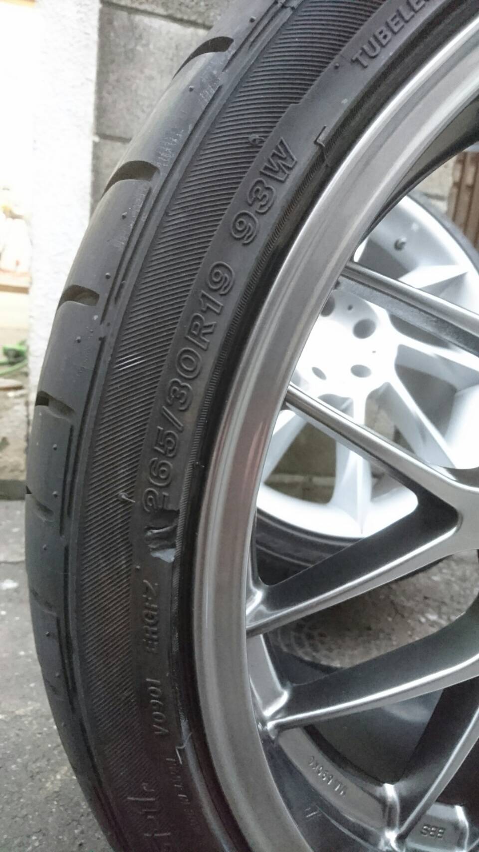 BBSホイール 施工後