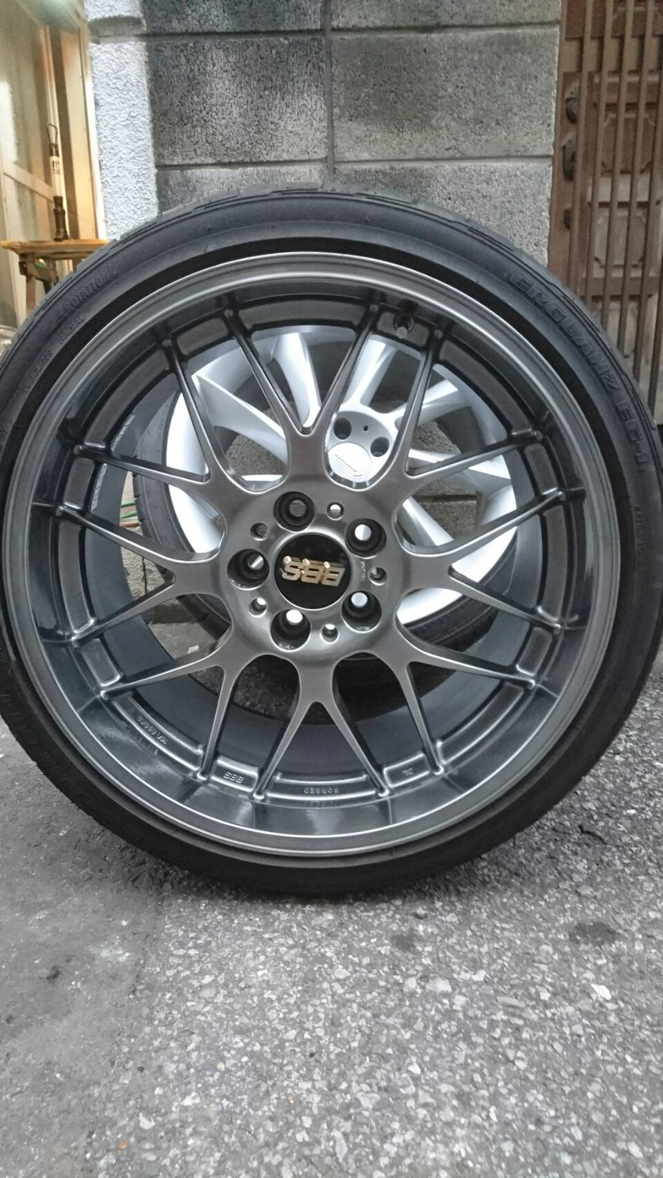 BBSホイールリペア 施工後