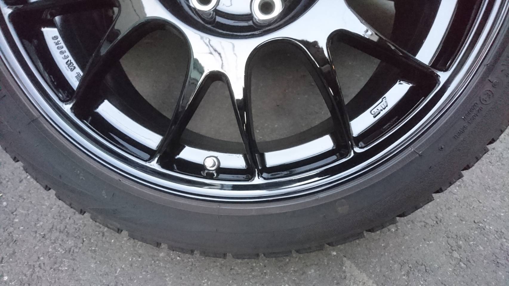 STi ホイールリペア 施工後