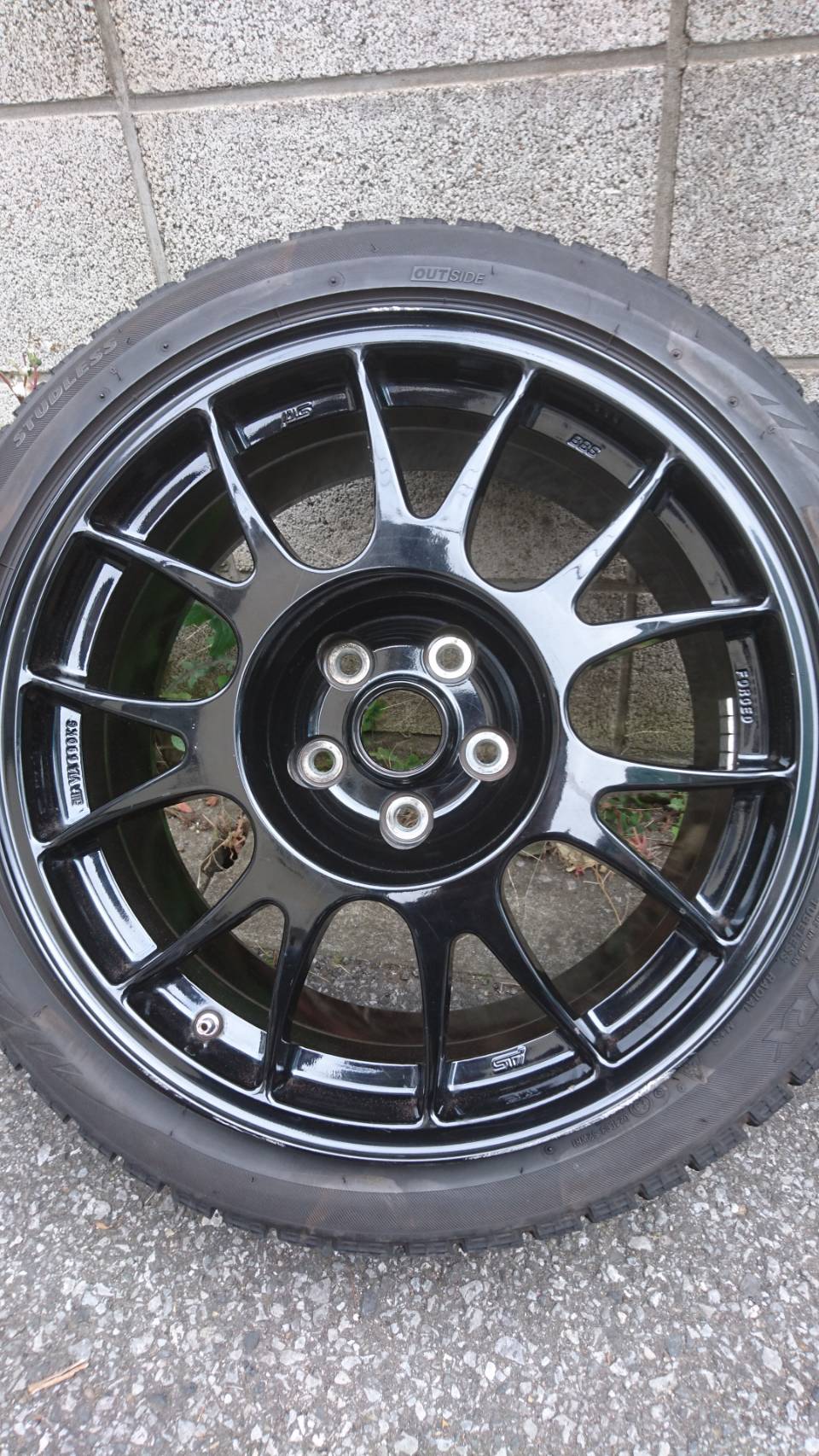 STi ホイールリペア 施工後