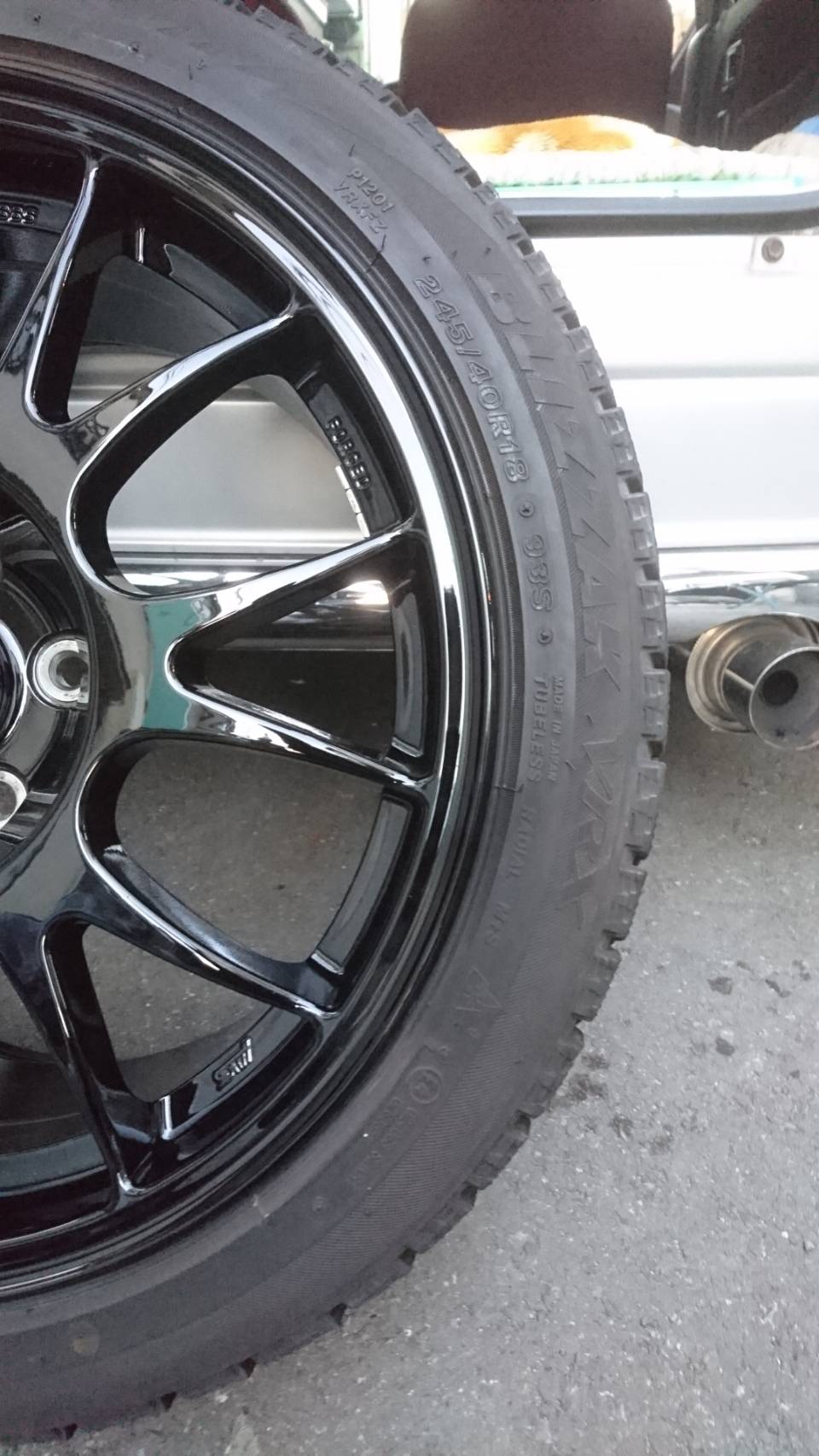 STi ホイールリペア 施工後