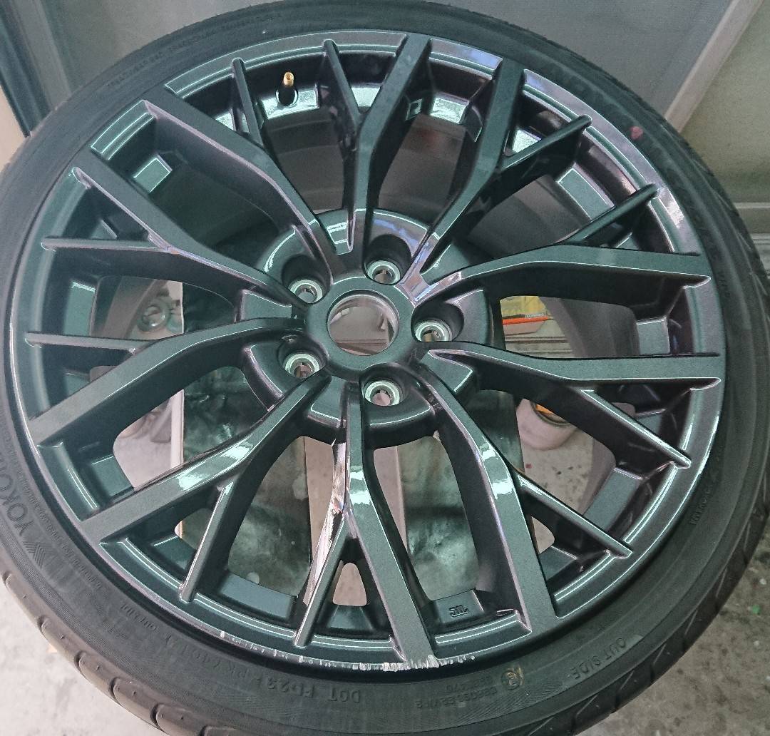 インプレッサWRX ホイールリペア 施工前