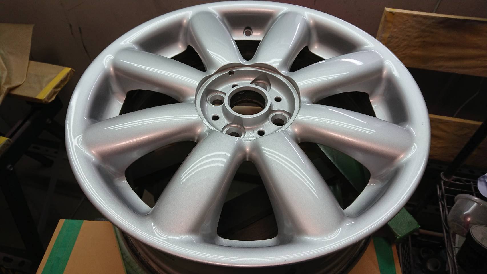 MINI ホイールリペア 施工後