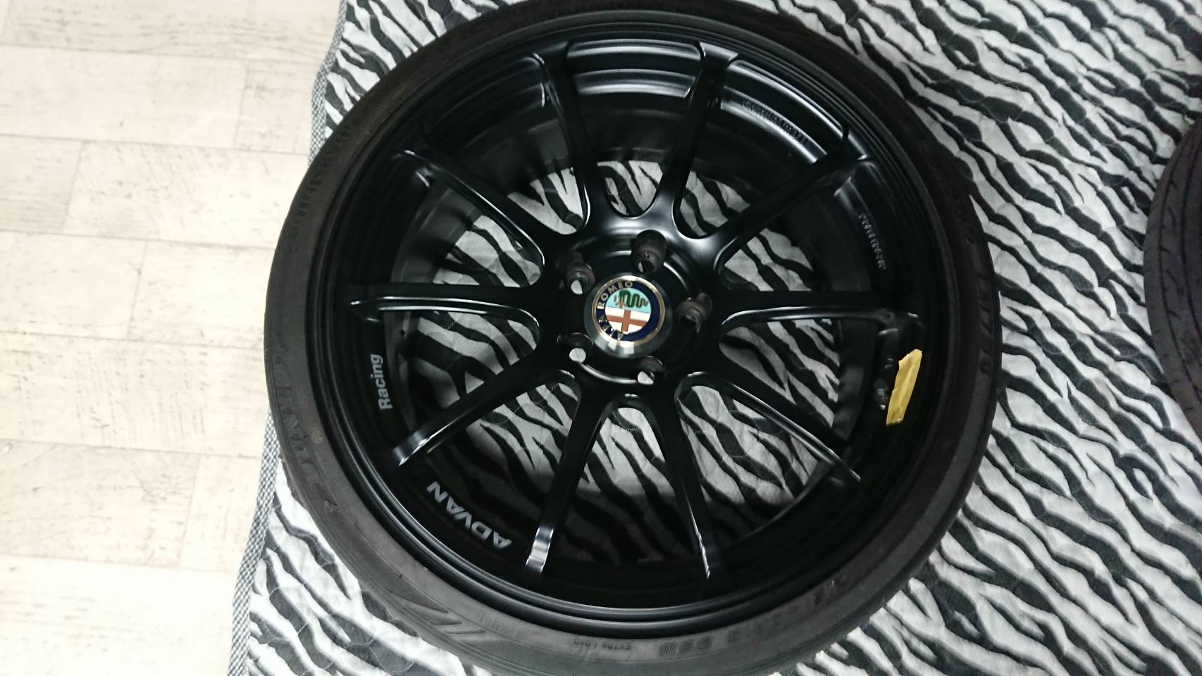 ADVANホイールリペア 施工後