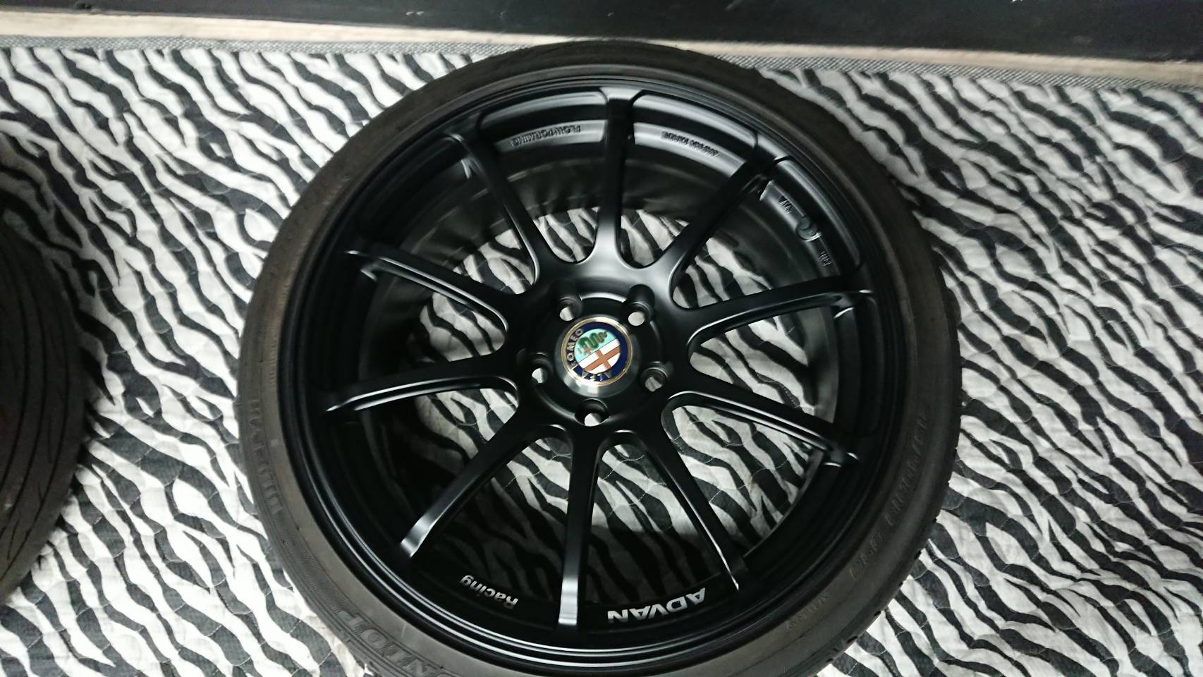 ADVANホイールリペア 施工後