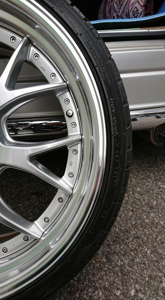 AIMGAIN ホイール 施工前
