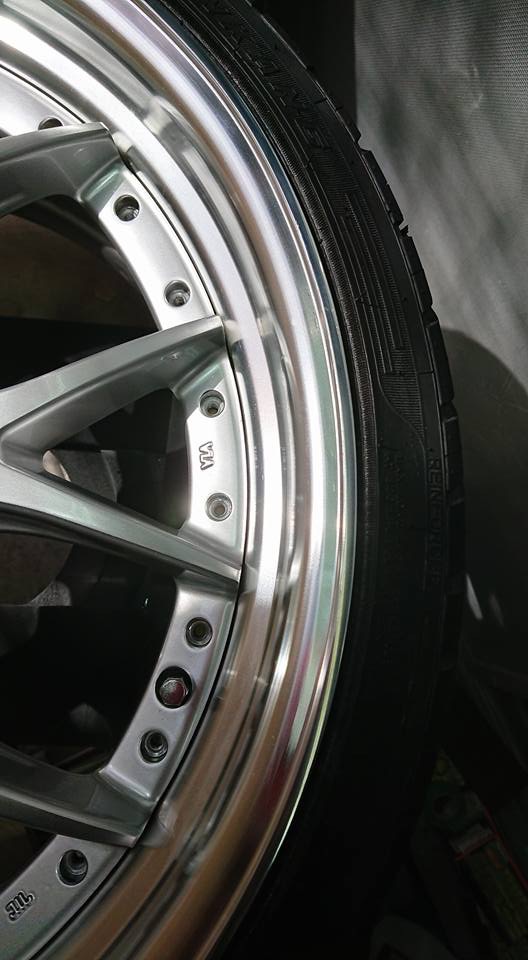 AIMGAIN ホイール 施工後