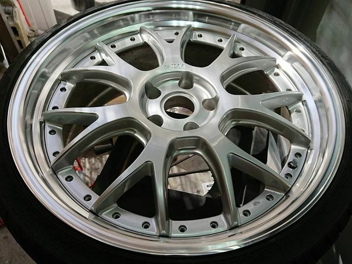 AIMGAIN ホイール 施工後