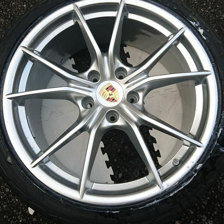 ポルシェ ホイールリペア 施工後